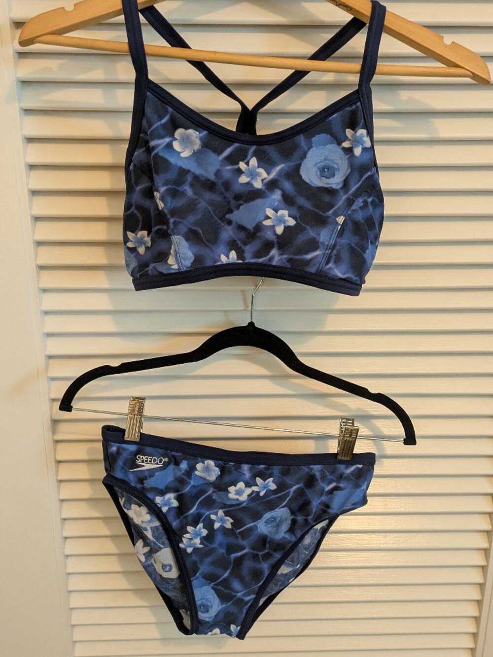 Speedo two piece swim suit